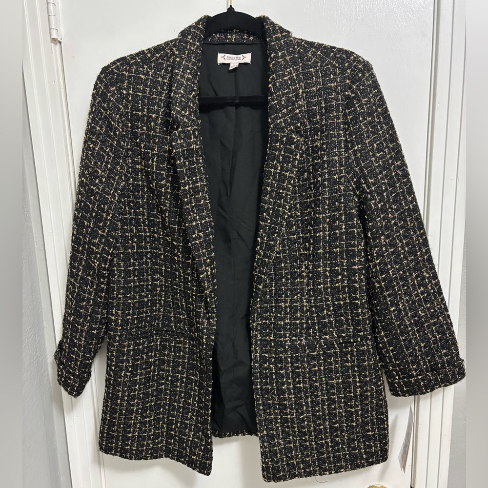 Nanette Lepore black/gold jacket